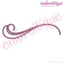 Mix It Up Curly Calligraphy Accent 13