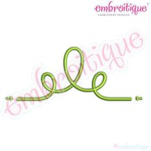 Mix It Up Curly Calligraphy Accent 14