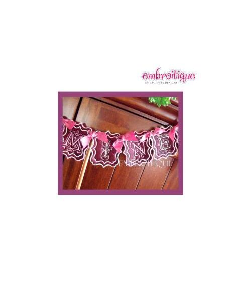 BE MINE Valentine Banner, 3 image