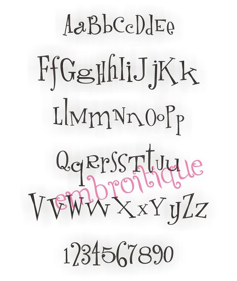 Doodles Monogram Set