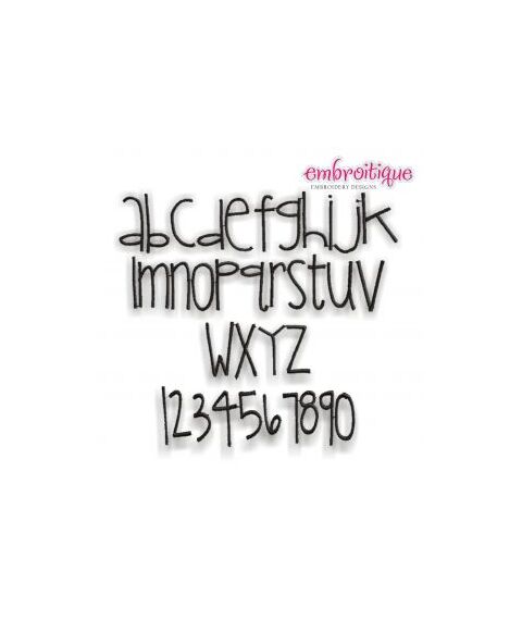 Myles Monogram Font Set - Perfect for boys and girls