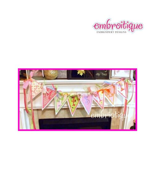 Perfectly Posh Pennant Banner, 2 image