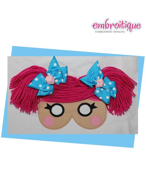 Rag Doll Yarn Hair Mask 1, 2 image