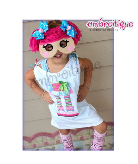 Rag Doll Yarn Hair Mask 1, 3 image