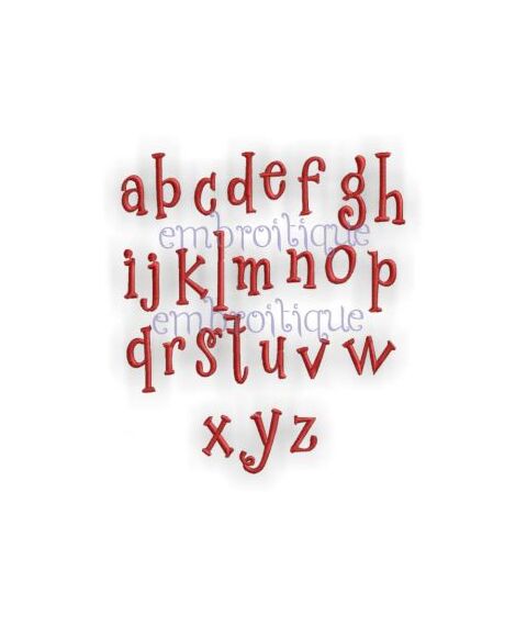 Sugar and Spice Whimsical Curly Monogram Set - BX files included