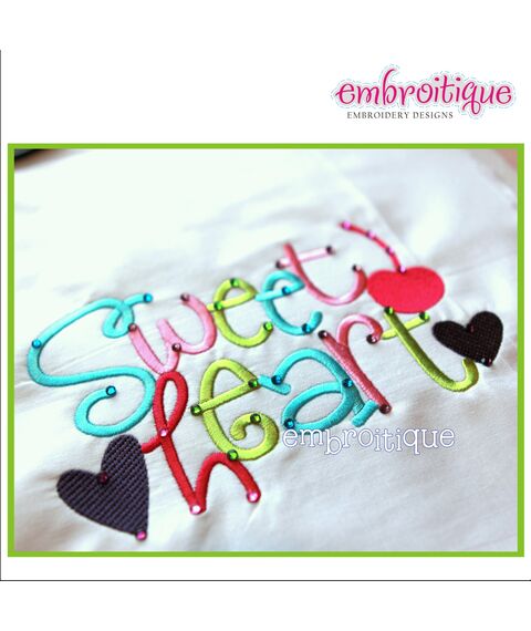 Sweetheart Word Jumble Block, 2 image