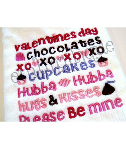 Valentine Word Block, 2 image