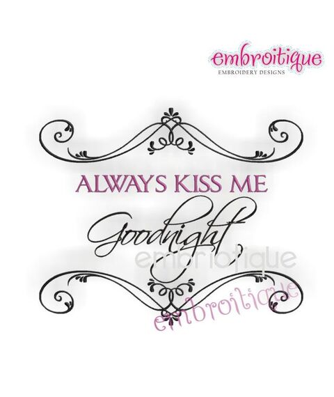 Always Kiss Me Goodnight