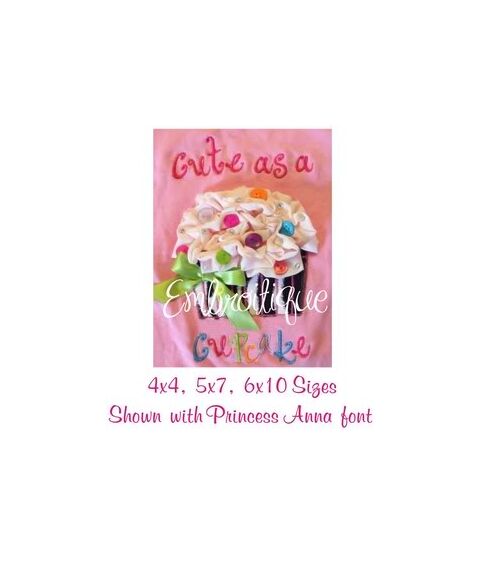 ITH Shabby Sweet Ruched Cupcake, 2 image