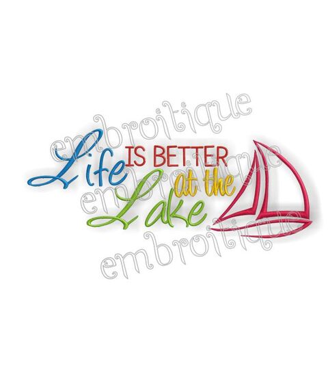 Life is Better at the Lake House Home Decor