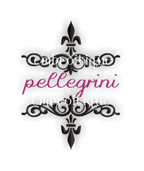 Pellegrini Font Frame