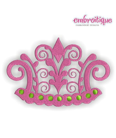 Princess Crown - Perfect for Blankets and Towels