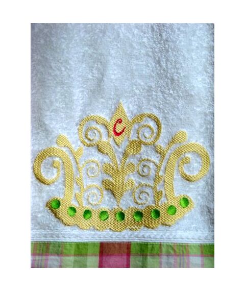 Princess Crown - Perfect for Blankets and Towels, 2 image