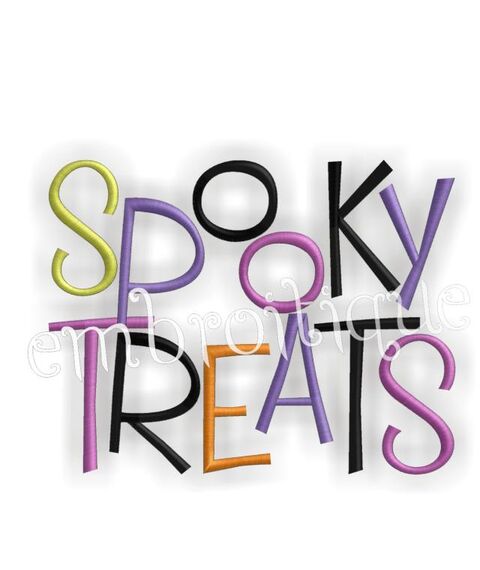 Spooky Halloween Treats Design