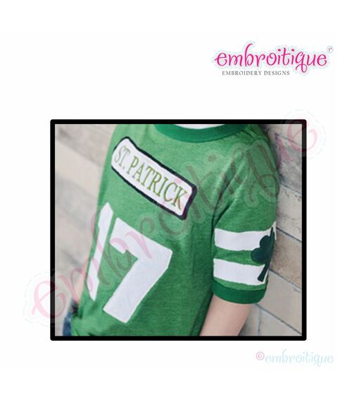 St. Patrick's Day Irish Jersey File Set - Boys AND Girls