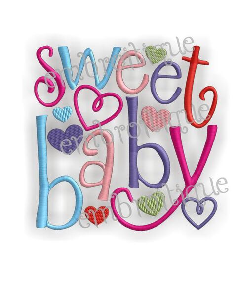 Sweet Baby Love Valentine's Day Design