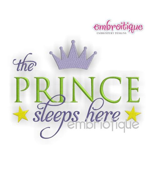 The Prince Sleeps Here