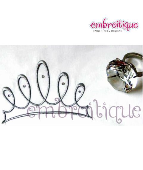 Wispy Princess Tiara Crown- Great For Weddings Too