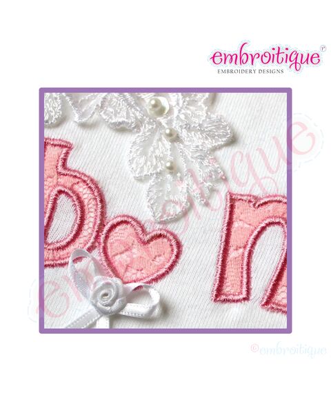 Be Mine Valentine's Day (b. mine) - Satin Stitch Applique, 2 image