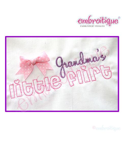 Little Flirt Super Set - Mommy, Daddy, Auntie, Grandma, Grandpa, and blank included, 4 image