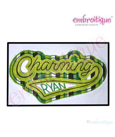 Charming Sporty Baseball Style Raw Edge Applique for St. Patrick's Day, 3 image
