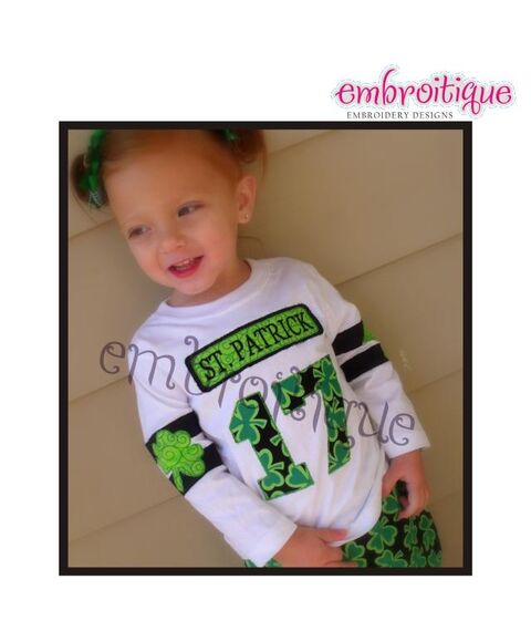 St. Patrick's Day Irish Jersey File Set - Boys AND Girls, 2 image