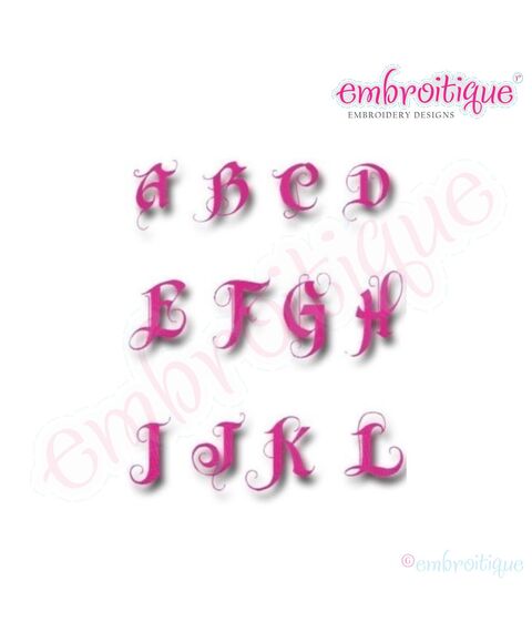 Amelia Monogram Set- BX files included
