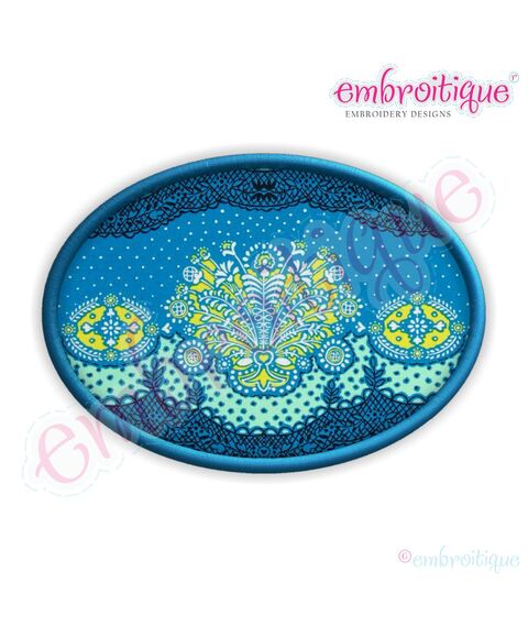 Basic Shapes Oval Applique