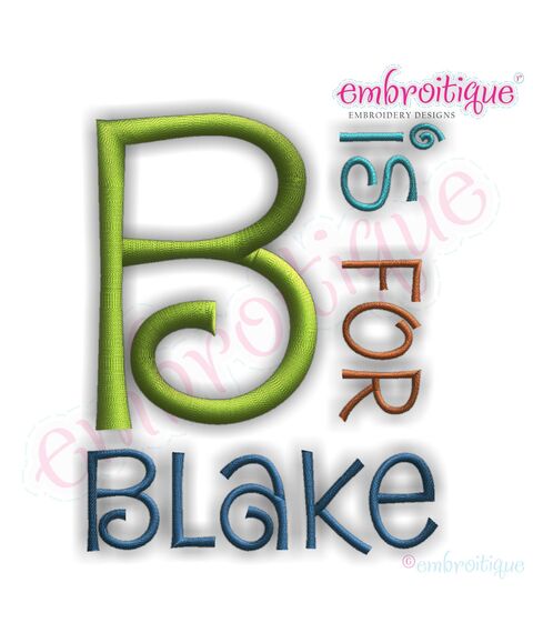 Blake Monogram Set