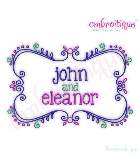 Eleanor Font Frame