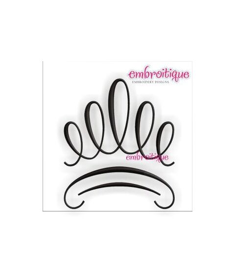 Flourish 1 Accent Embroidery Design