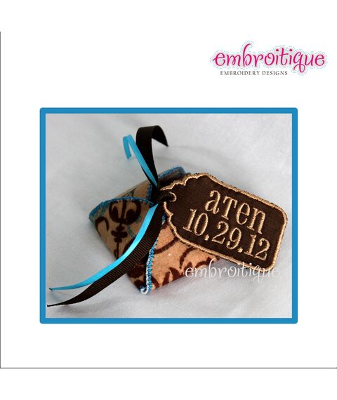 Folded Favor Box - perfect for wedding or baby shower favors