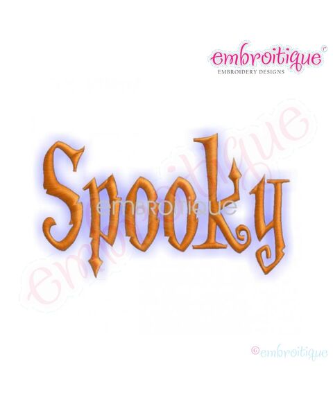 Halloween Spooky Monogram Font Set