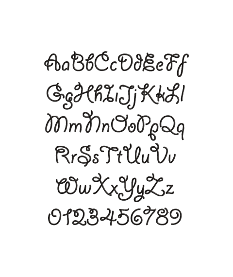 Harper Monogram Font - Great for boys and girls - BX Files Included