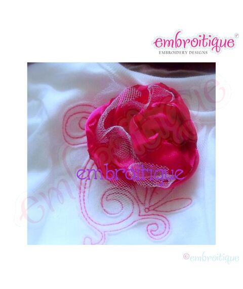 ITH Breathtaking Blossom 3 Dimensional Flower Design