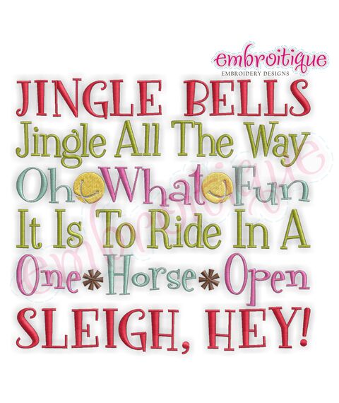 Jingle Bells - Jingle All the Way - Oh What Fun it is to Ride on a One Horse Open Sleigh - Christmas
