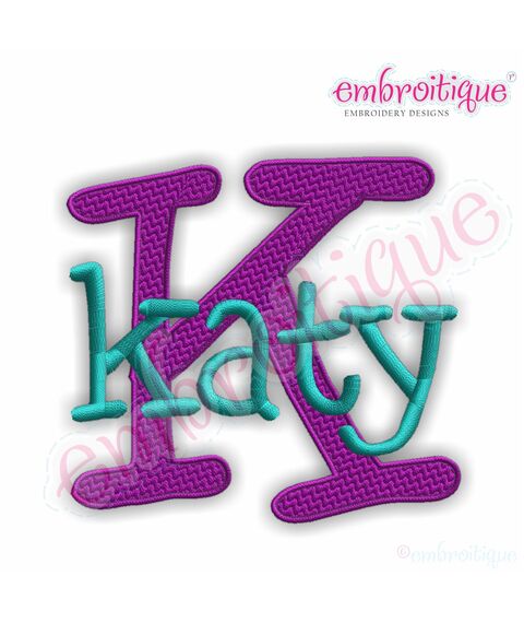Katy Monogram Set