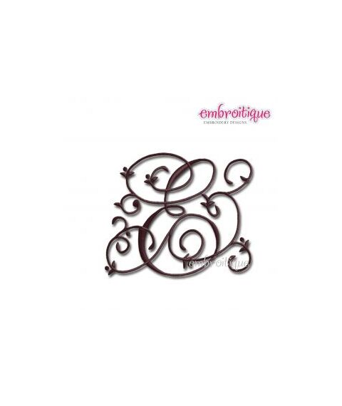 Maisie Monogram Font Set - 4" and 5"