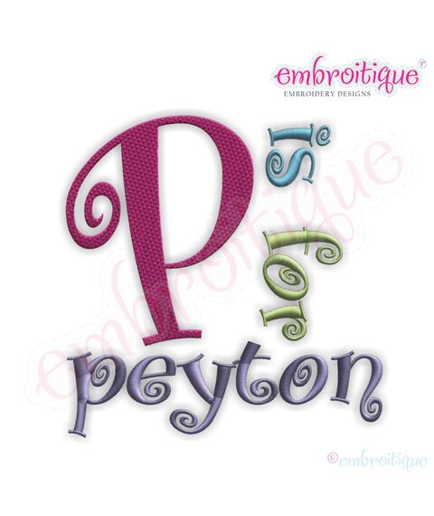 Peyton Monogram Set