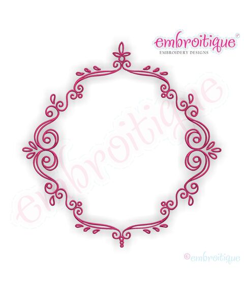 Whimsy Doodles Font Frame 1 - Perfectly Paired with lots of our monograms
