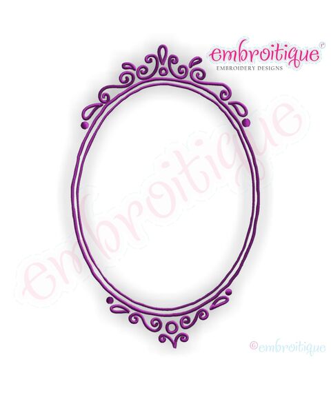 Whimsy Doodles Font Frame 2 - Perfectly Paired with lots of our monograms