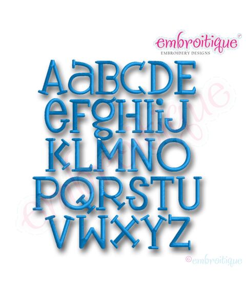 Alex Monogram Font Set