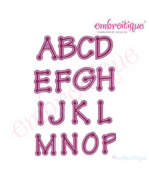 Big Tink Monogram Font Set