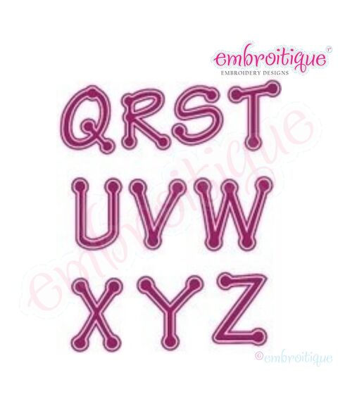 Big Tink Monogram Font Set