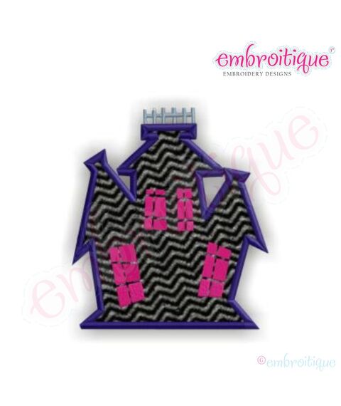Haunted House Applique Set, 2 image