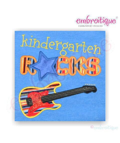 Back to School Pre-K Kindergarten First Grade Rocks SET, 2 image