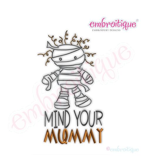 Halloween Mind Your Mummy Set, 4 image