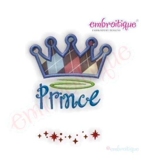 Prince Charming Applique Set, 3 image