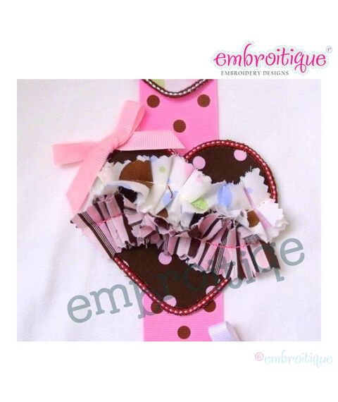 Shabby Sweet Ruched Heart Trio - Valentine's Day and Every Day, 3 image