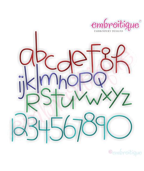 Xavier Monogram Font Set, 2 image